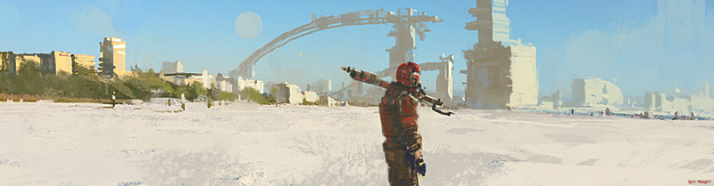 Illustration for article titled A Collection Of Dark, Beautiful Sci-Fi Art